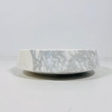 Elysia Marble Bowl - White & Gray