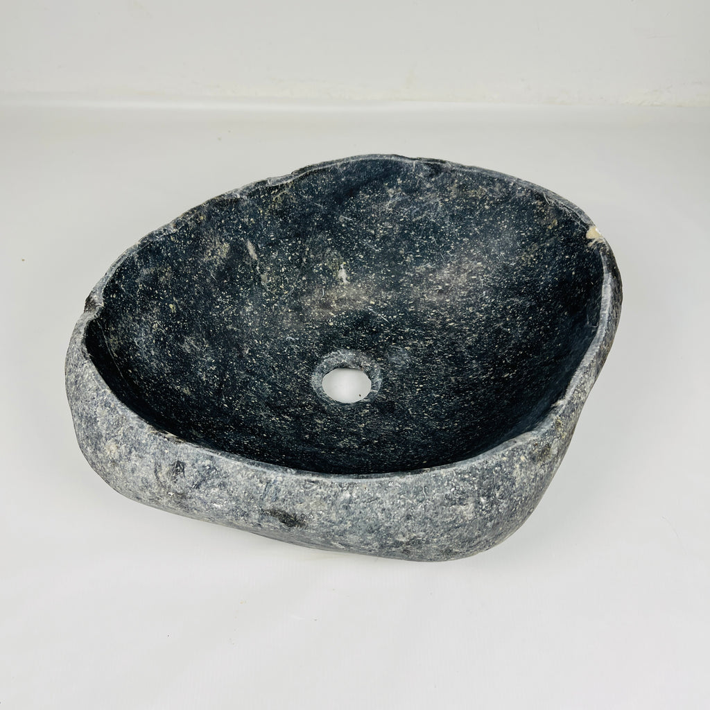 Charcoal Cove River Stone Sink