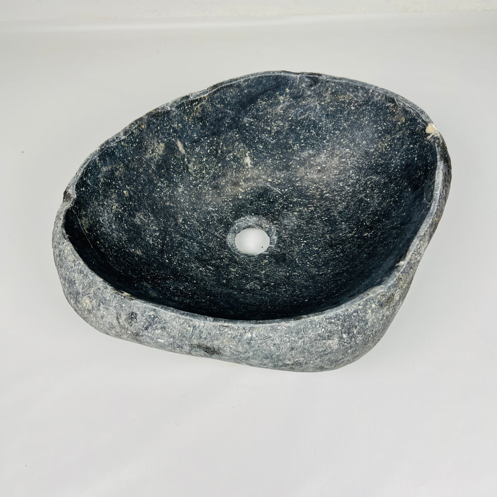 Charcoal Cove River Stone Sink