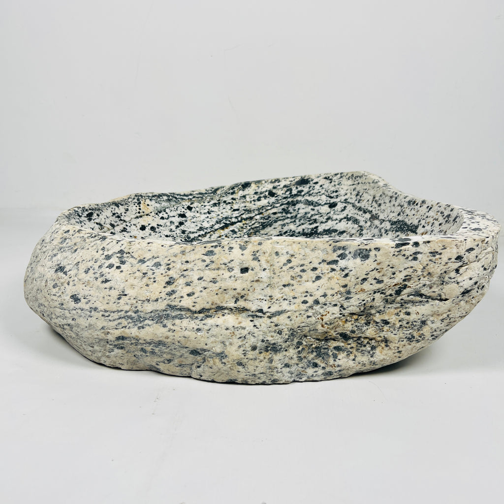 Inky Depth River Stone Sink