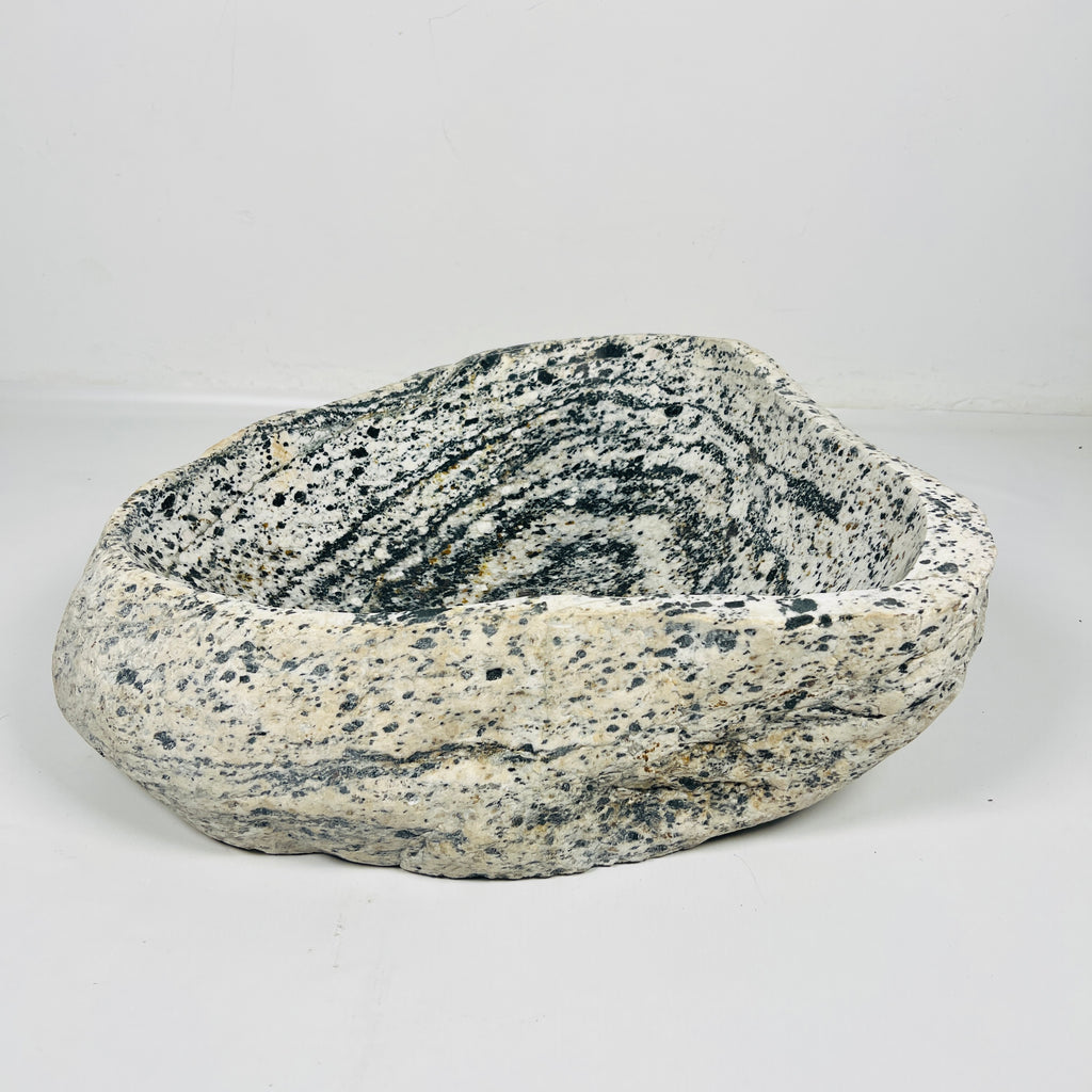 Inky Depth River Stone Sink