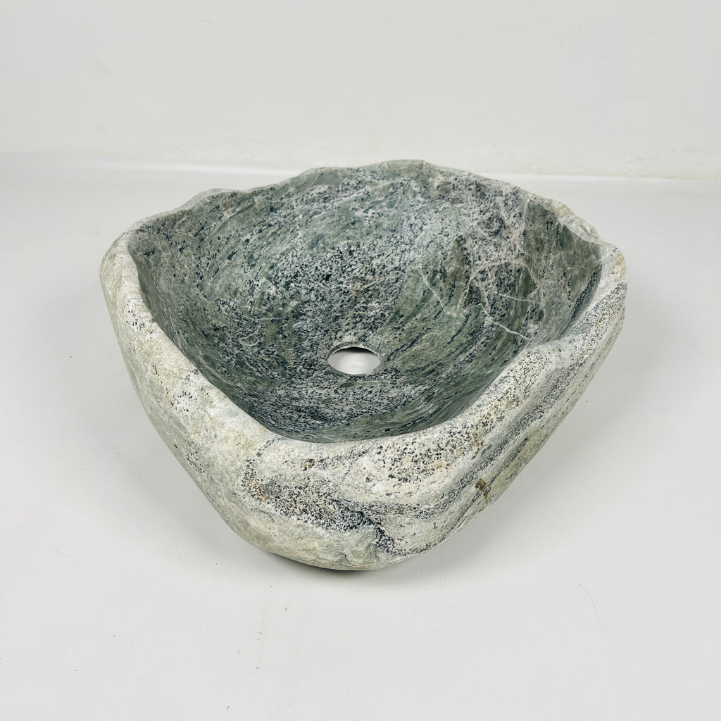 River Rock Grey Stone Sink