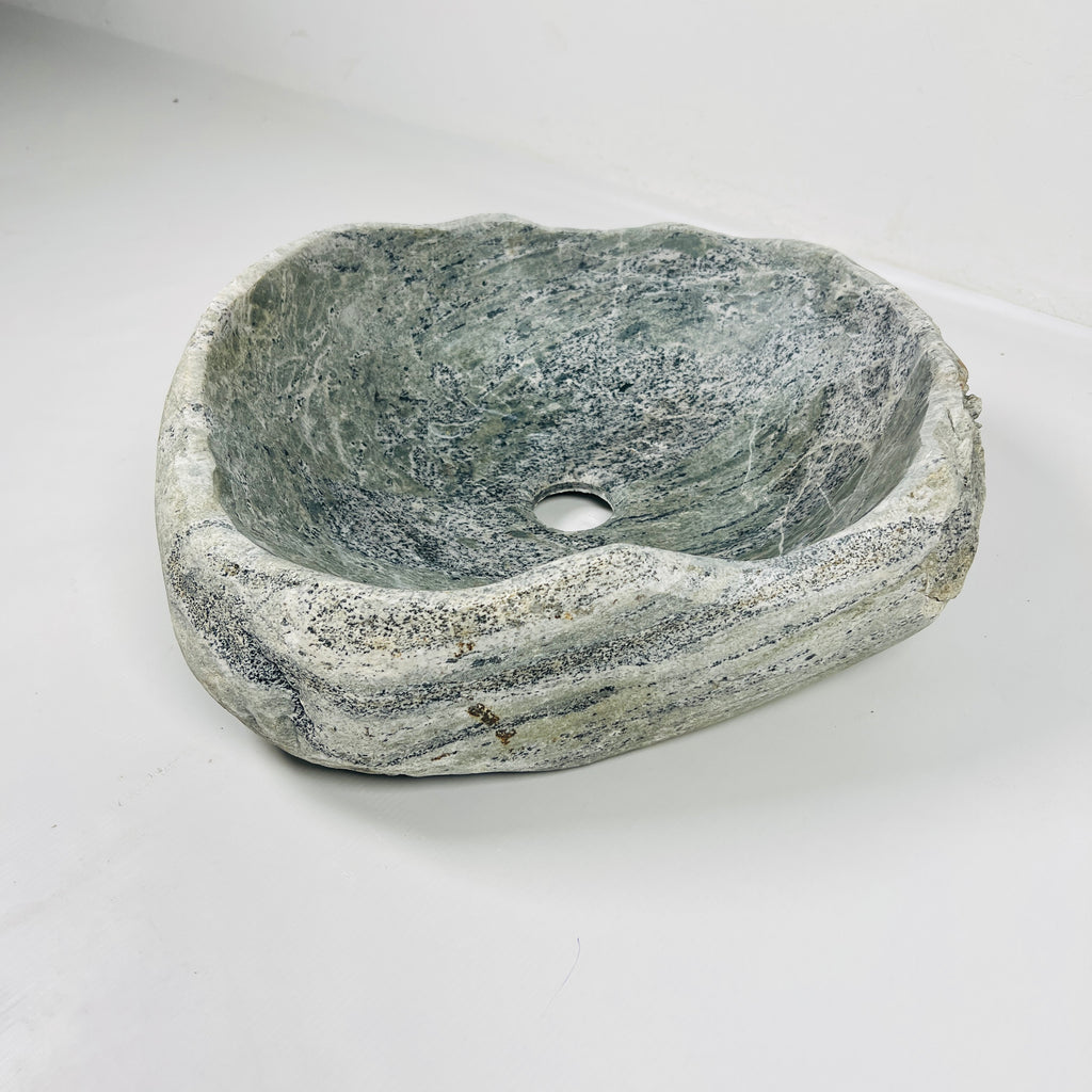 River Rock Grey Stone Sink