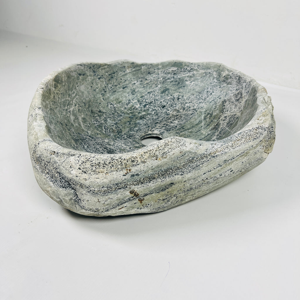 River Rock Grey Stone Sink