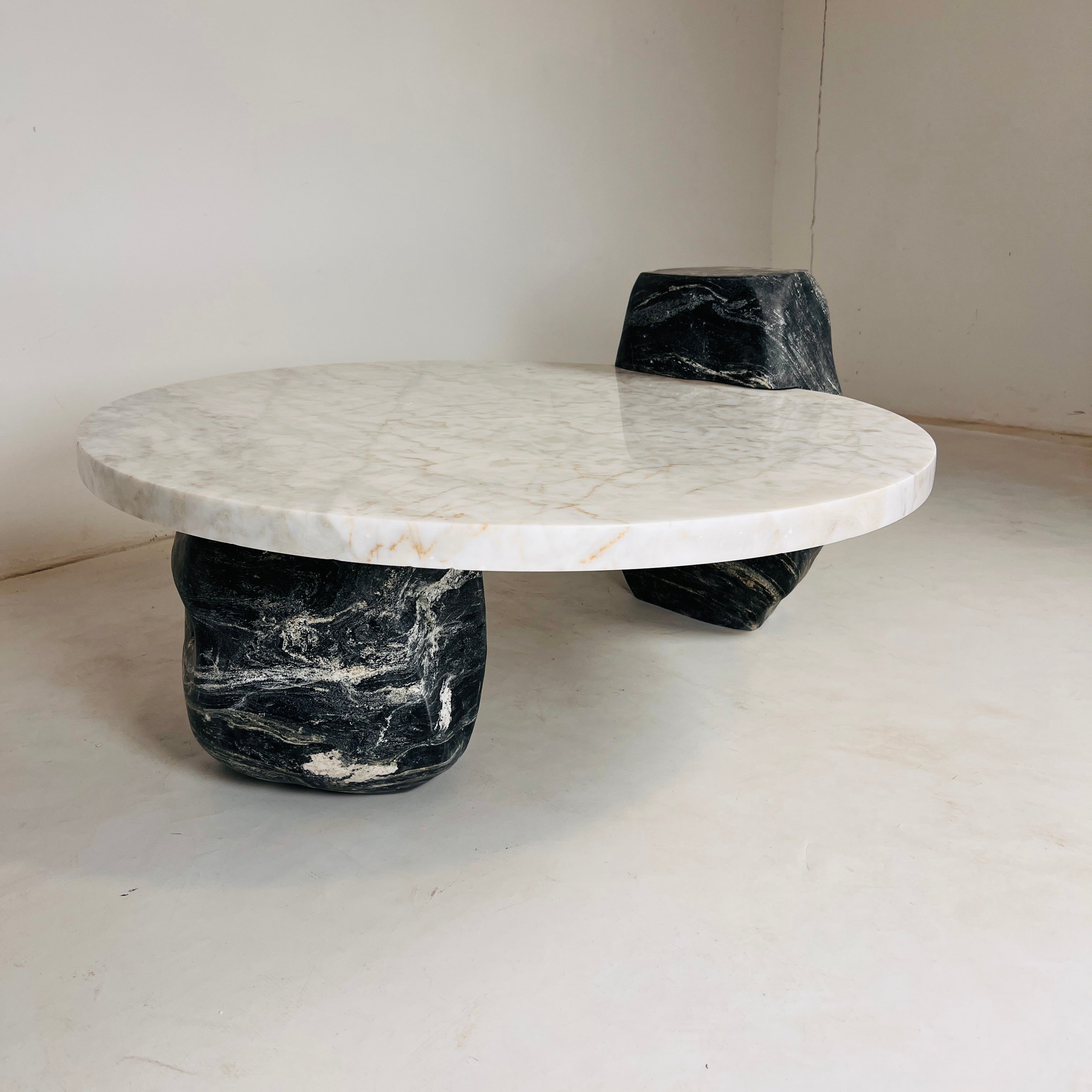 Obsidian Mix Stone Table