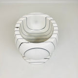 Pinstriped Marble Bowl