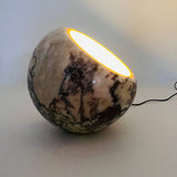 Bowl Lamp (Red & White)