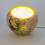 Bowl Lamp (Red & White)