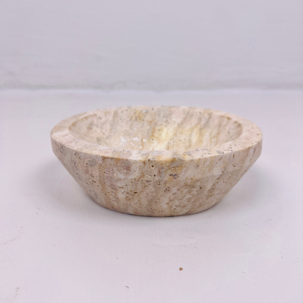 Travertine Grazed Soap Dish