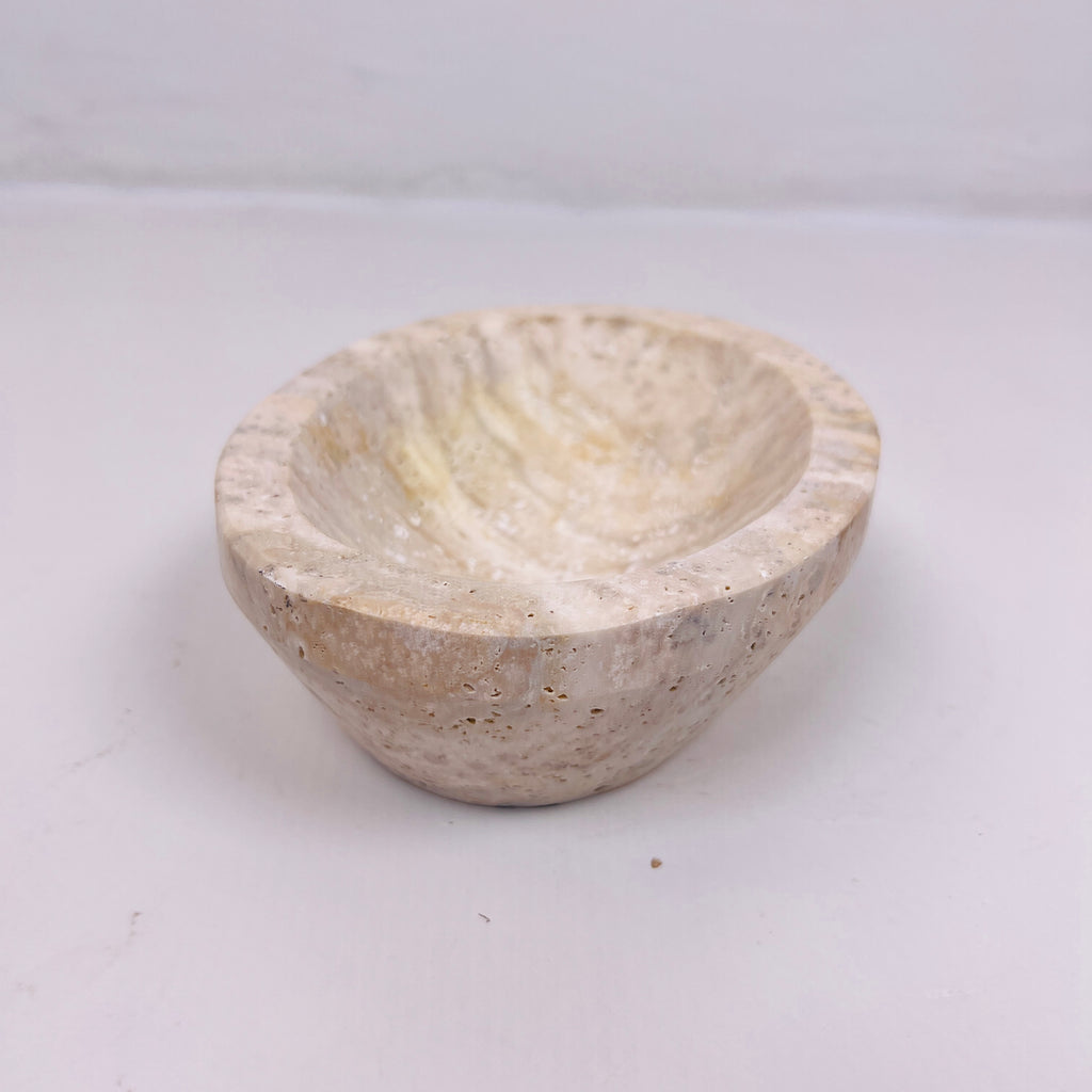 Travertine Grazed Soap Dish