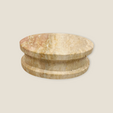 Double Sided Soap Dish - Travertine