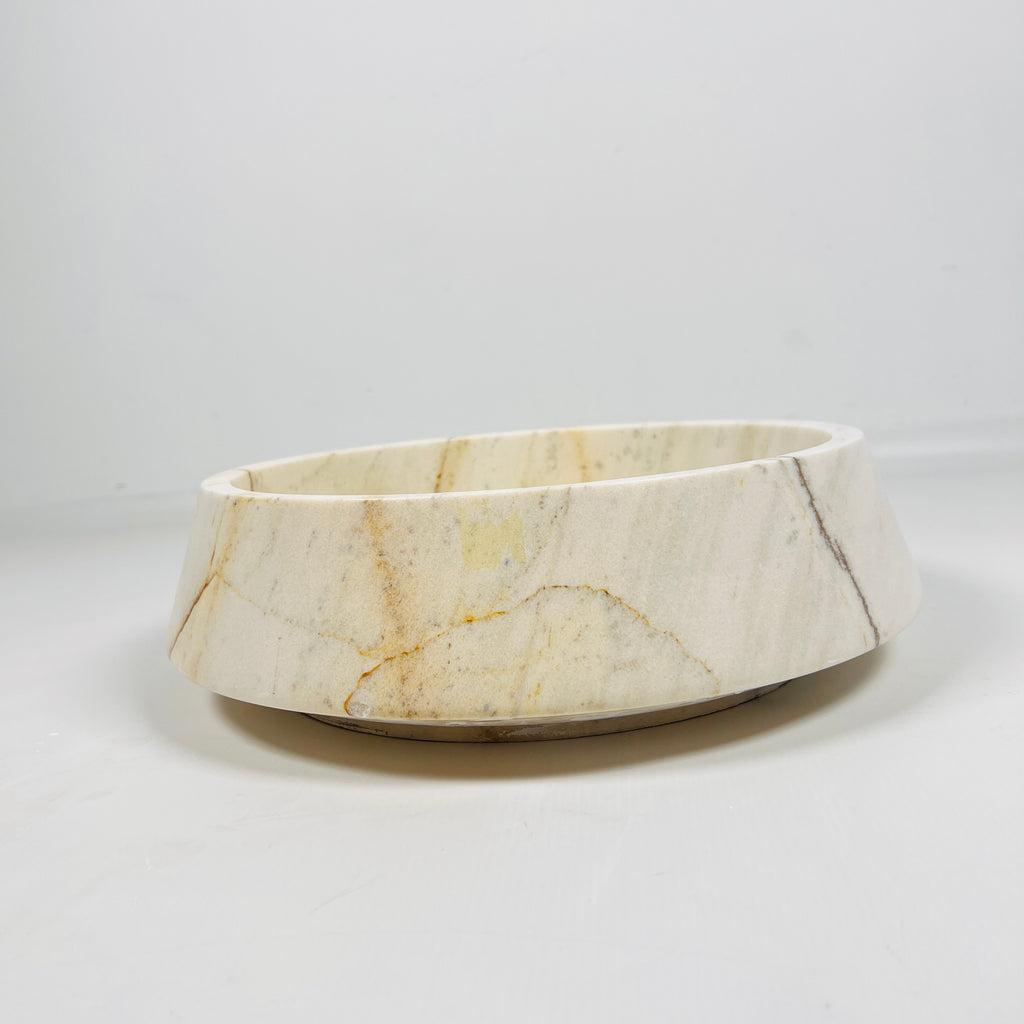 Rustic Ripple Bowl