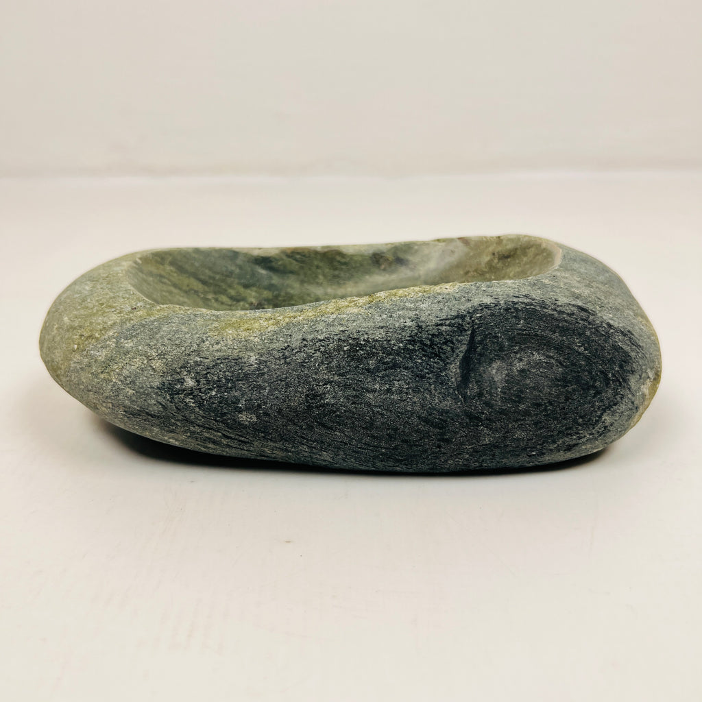 Riverstone Blue Dipped Soap Dish