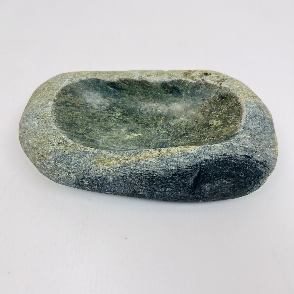 Riverstone Blue Dipped Soap Dish