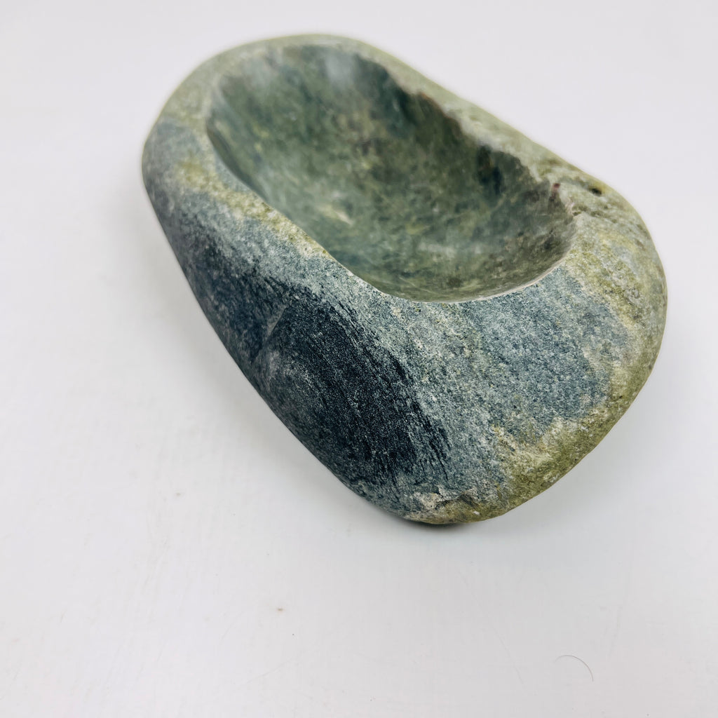 Riverstone Blue Dipped Soap Dish