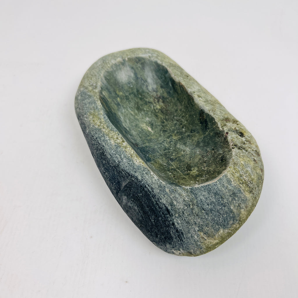 Riverstone Blue Dipped Soap Dish