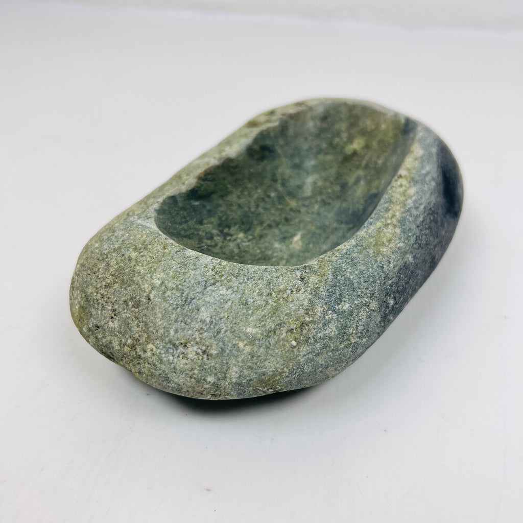 Riverstone Blue Dipped Soap Dish