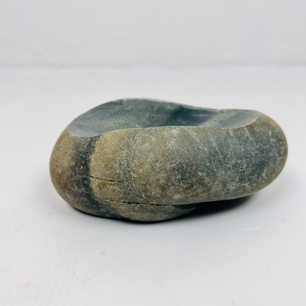 Riverstone Blue Hued Soap Dish