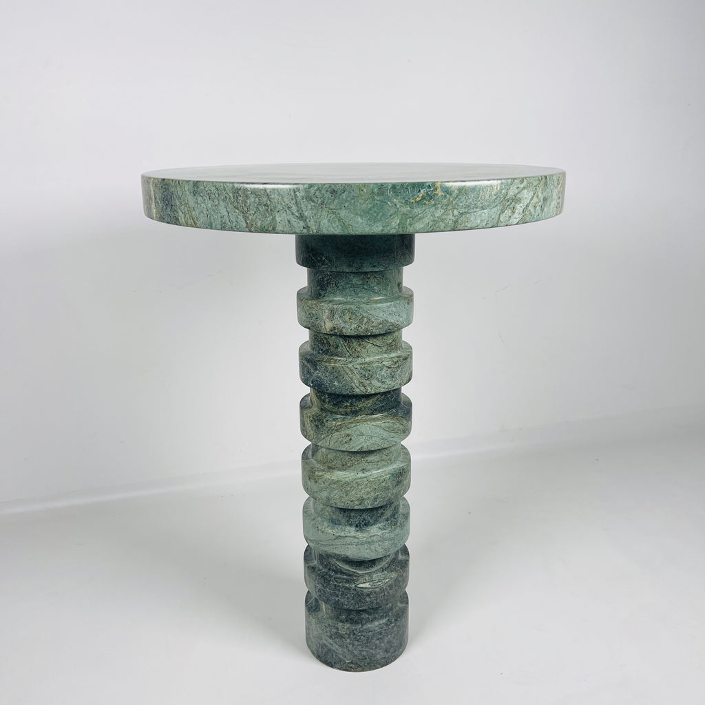 Jungle Green Pinnacle Side Table