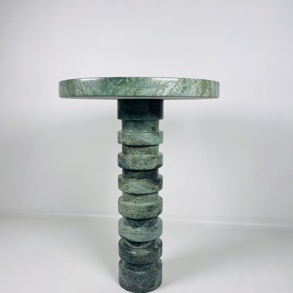 Jungle Green Pinnacle Side Table