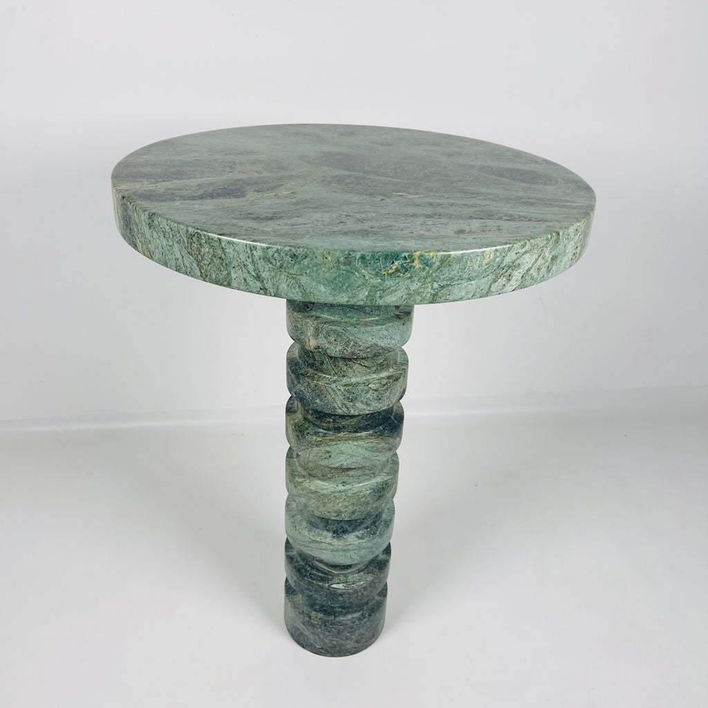 Jungle Green Pinnacle Side Table