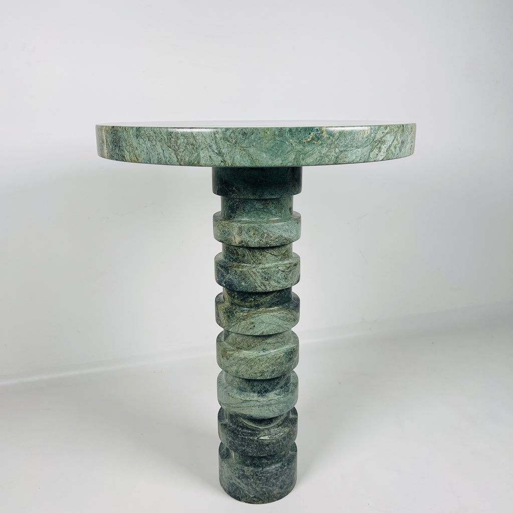 Jungle Green Pinnacle Side Table