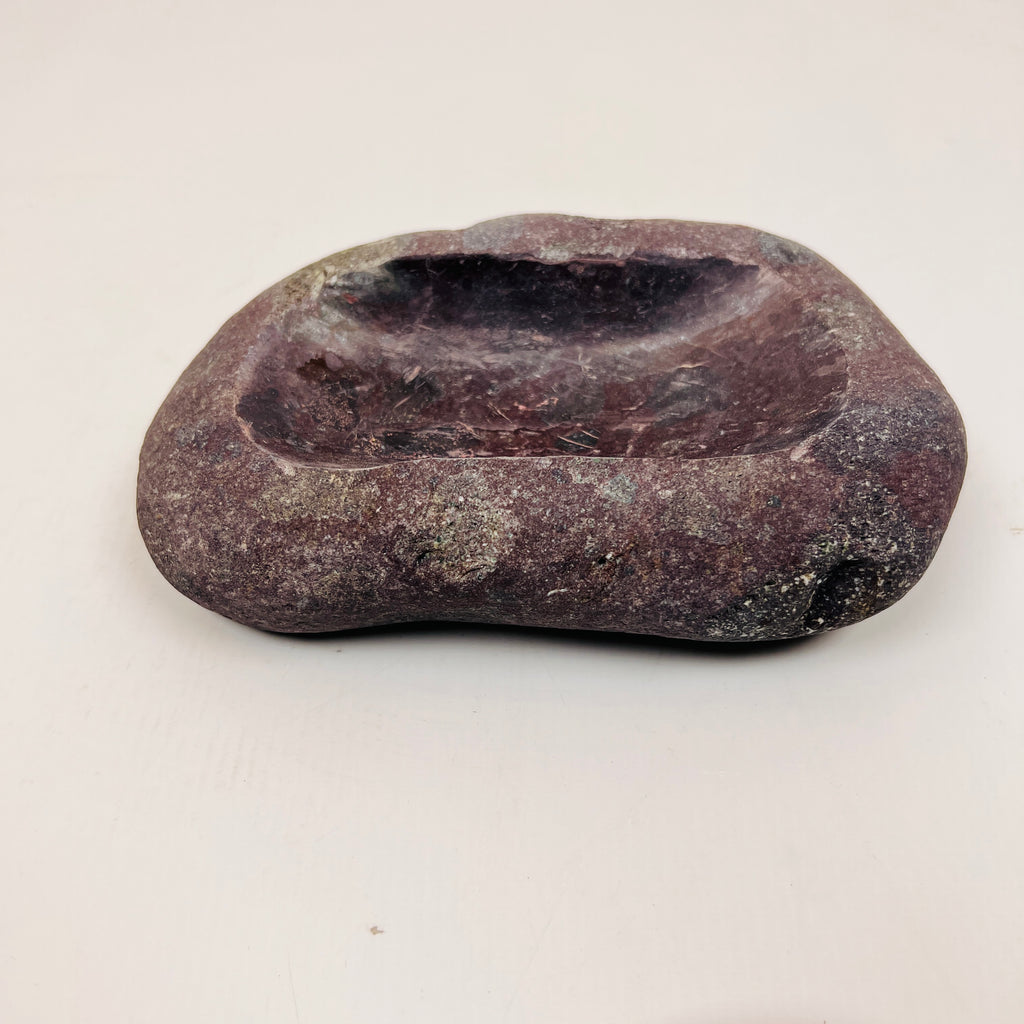 Riverstone Burgundy Lined Soap Dish