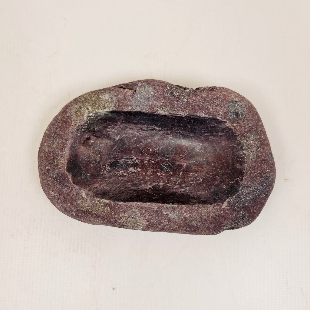 Riverstone Burgundy Lined Soap Dish