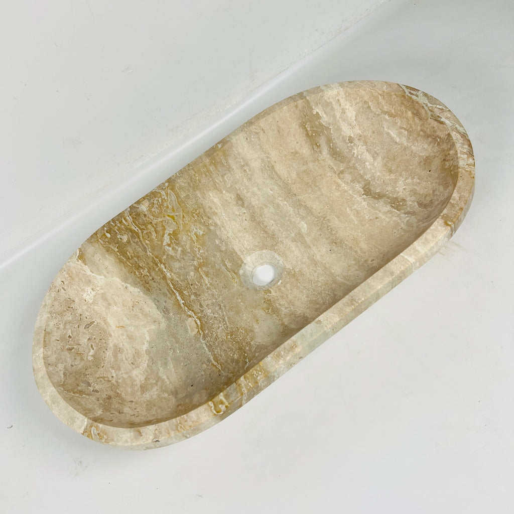 Crema Marble Sink