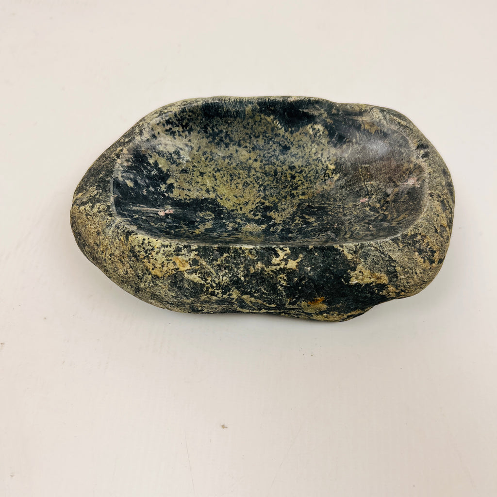 Riverstone Moss Patched Soap Dish