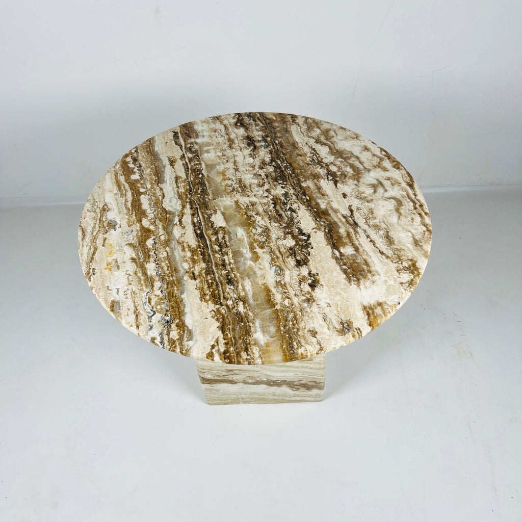 Nimbus Travertine & Onyx Table