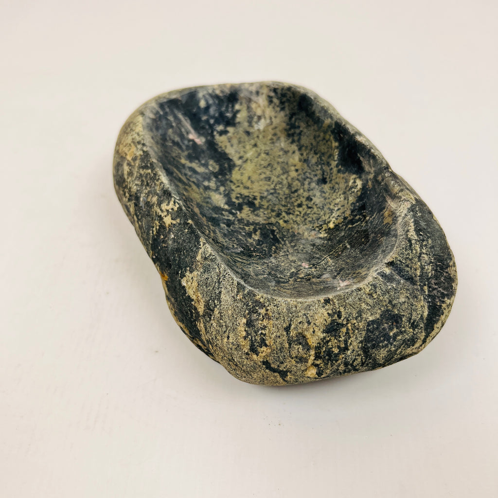 Riverstone Moss Patched Soap Dish