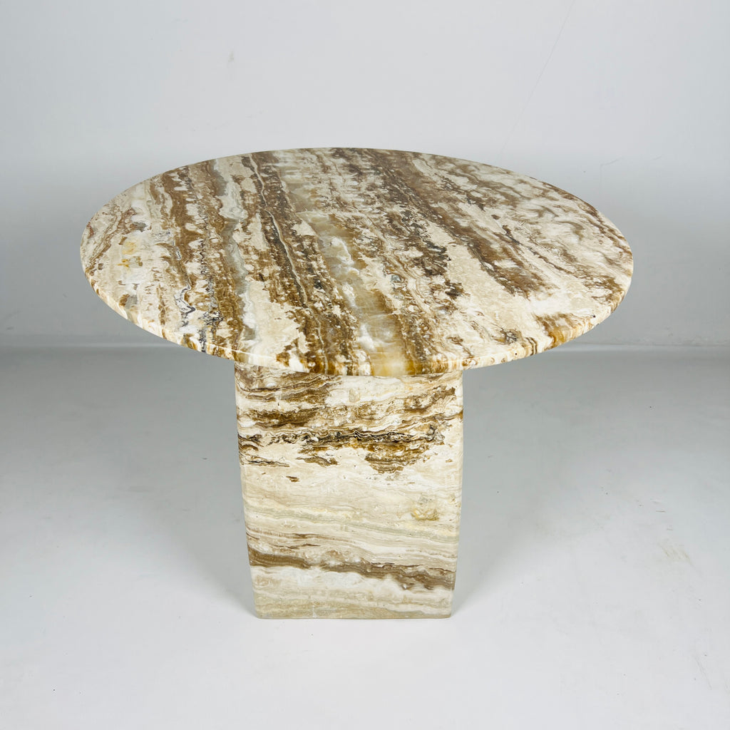 Nimbus Travertine & Onyx Table