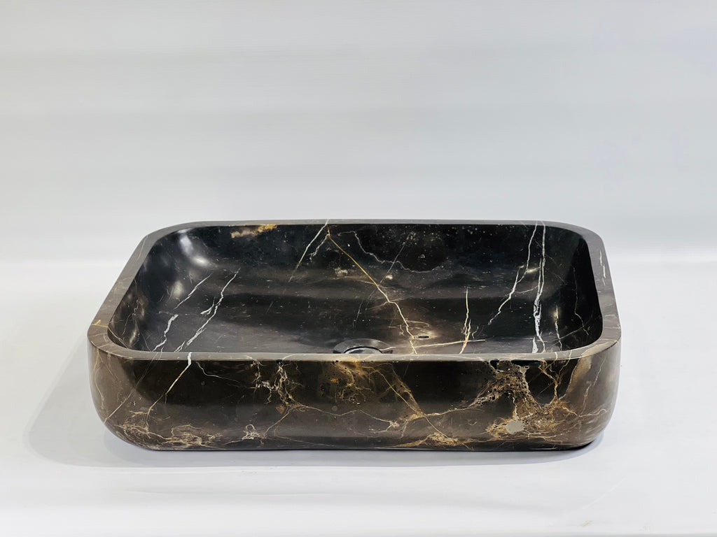 Black & Gold Marble Sink