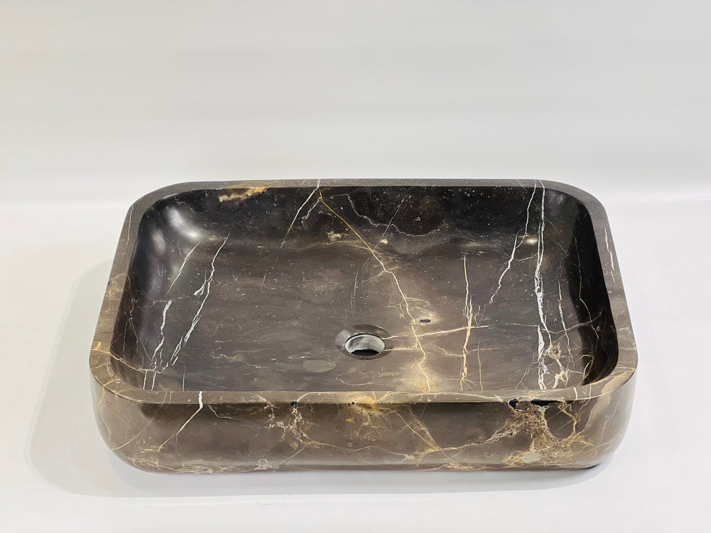 Black & Gold Marble Sink