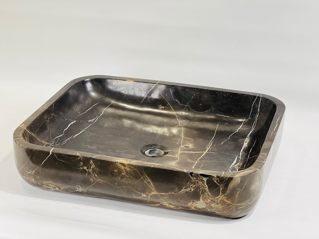 Black & Gold Marble Sink