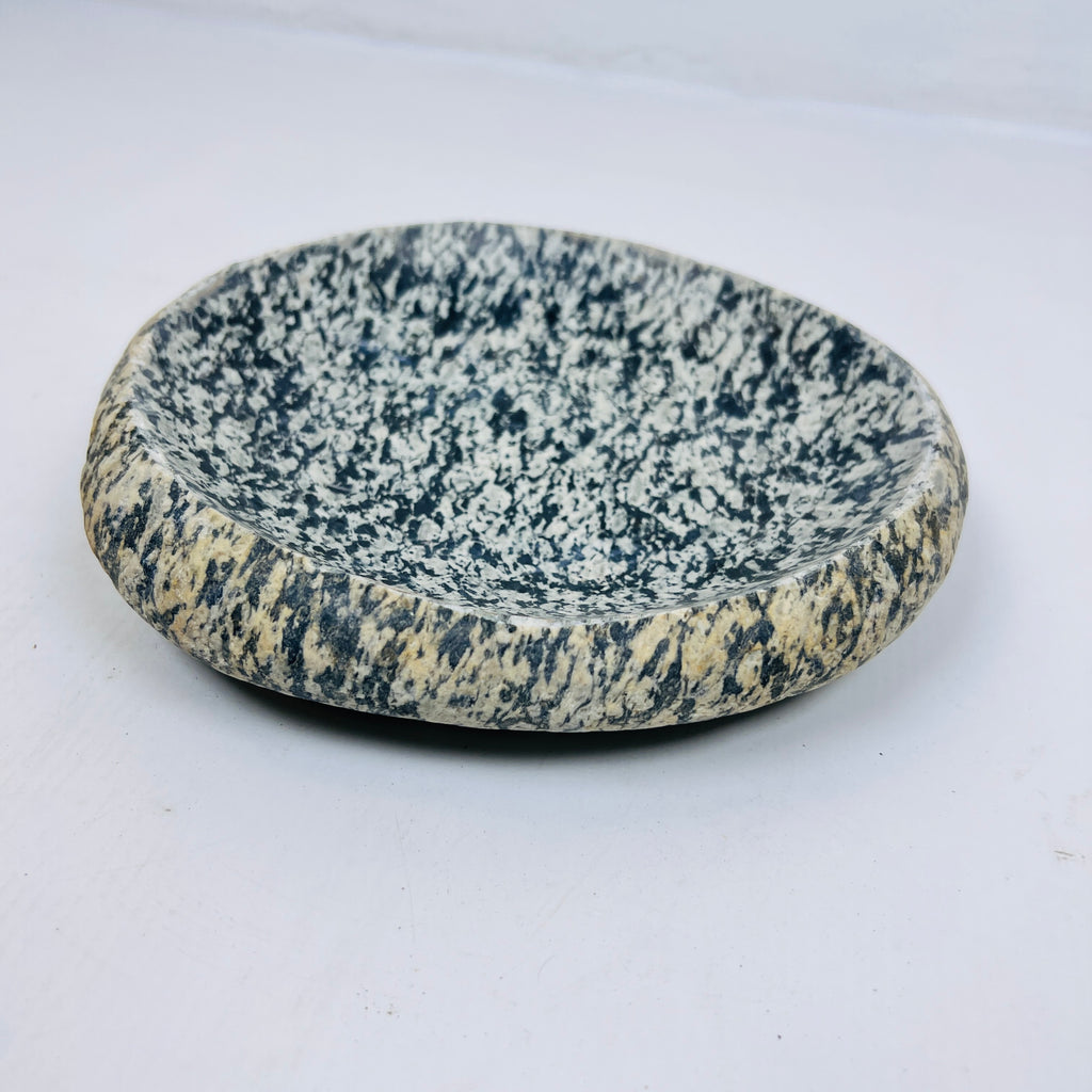 Black And White Printed Bowl