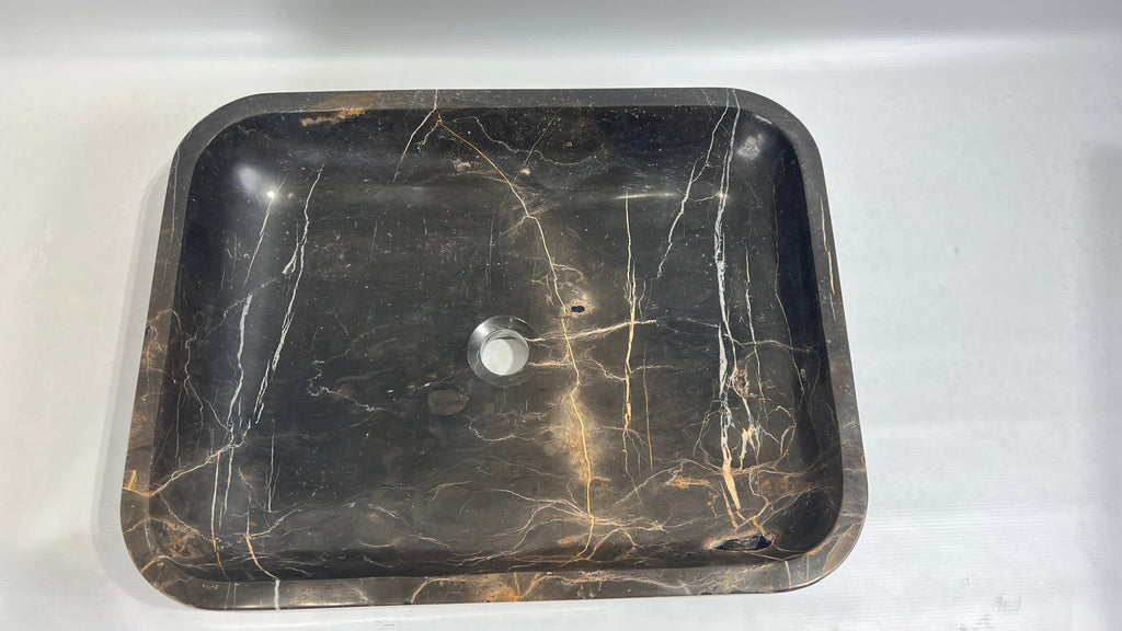 Black & Gold Marble Sink