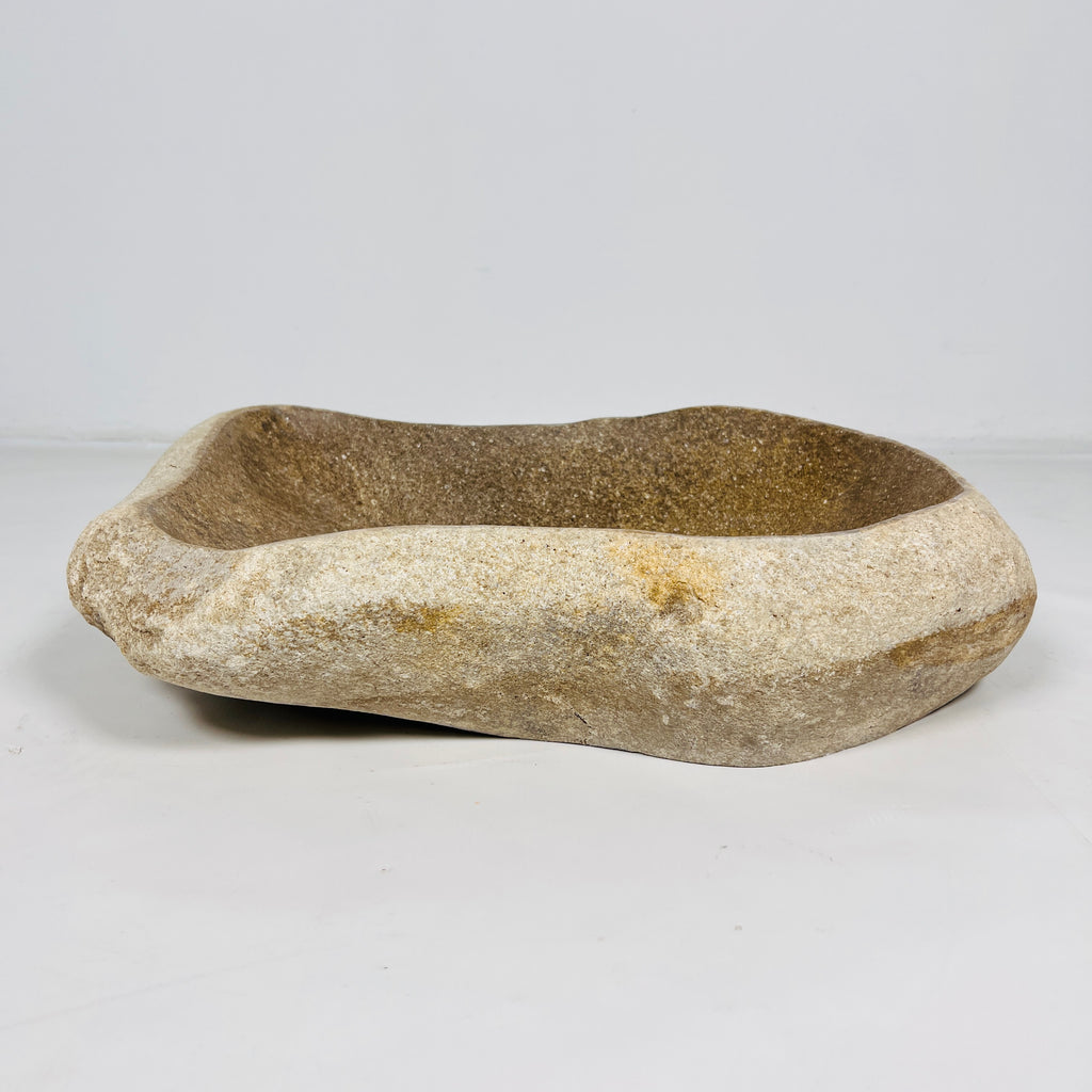 Brown Riverstone Sink