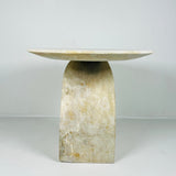 Nimbus Table - Travertine