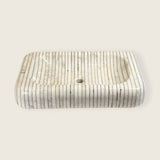Rectangular Marble Sink - Pinstripe