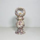 Totem Table Lamp / Floor Lamp (Red & White)