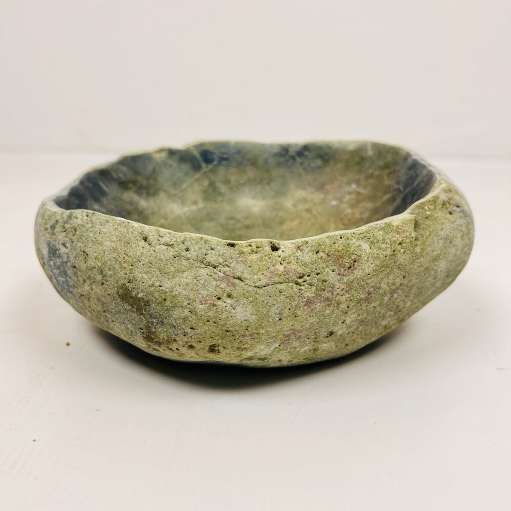 Moss Blue Dipped Bowl