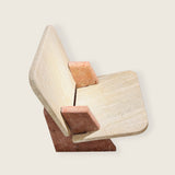 Travertine Throne Chair