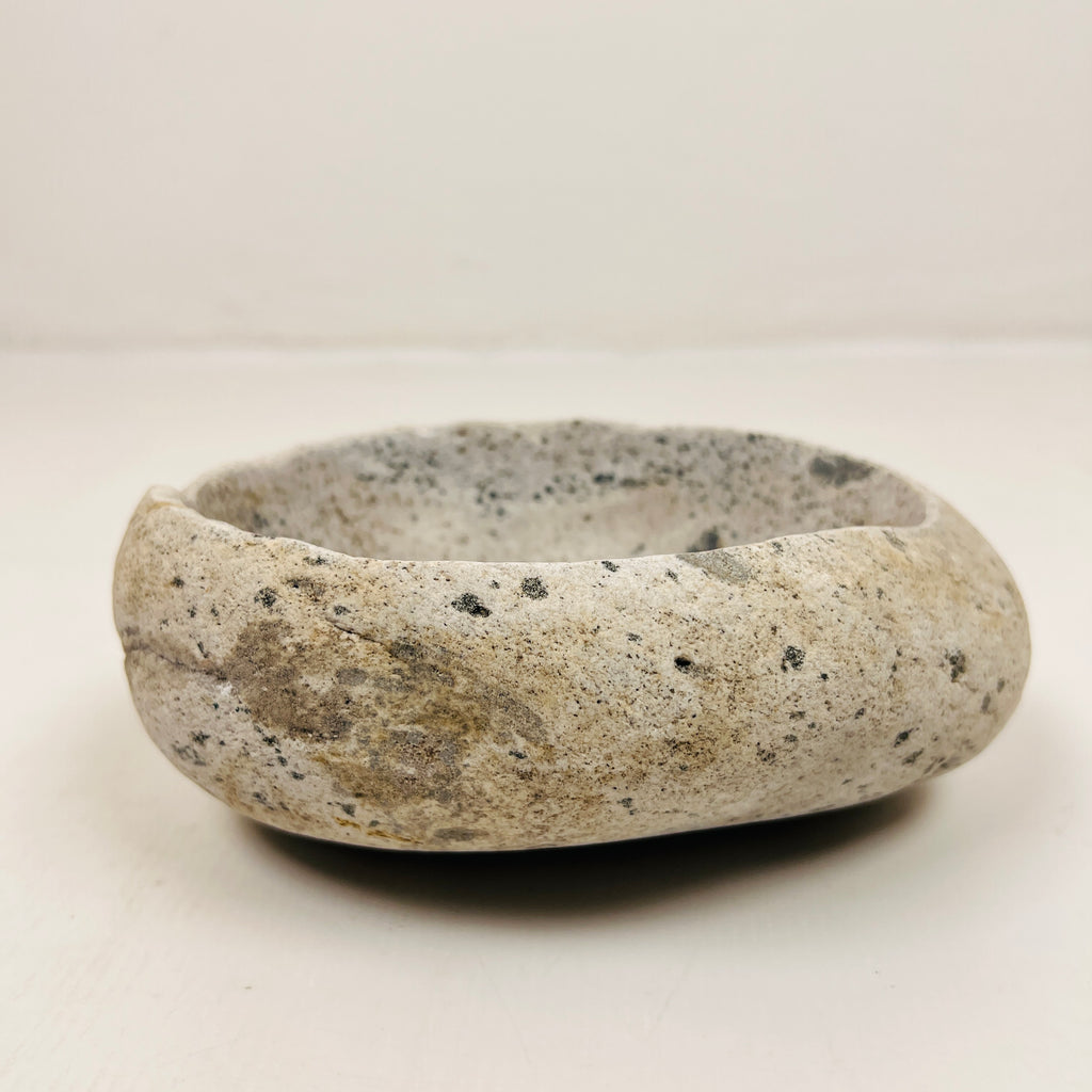 Spotted Eggshell Bowl