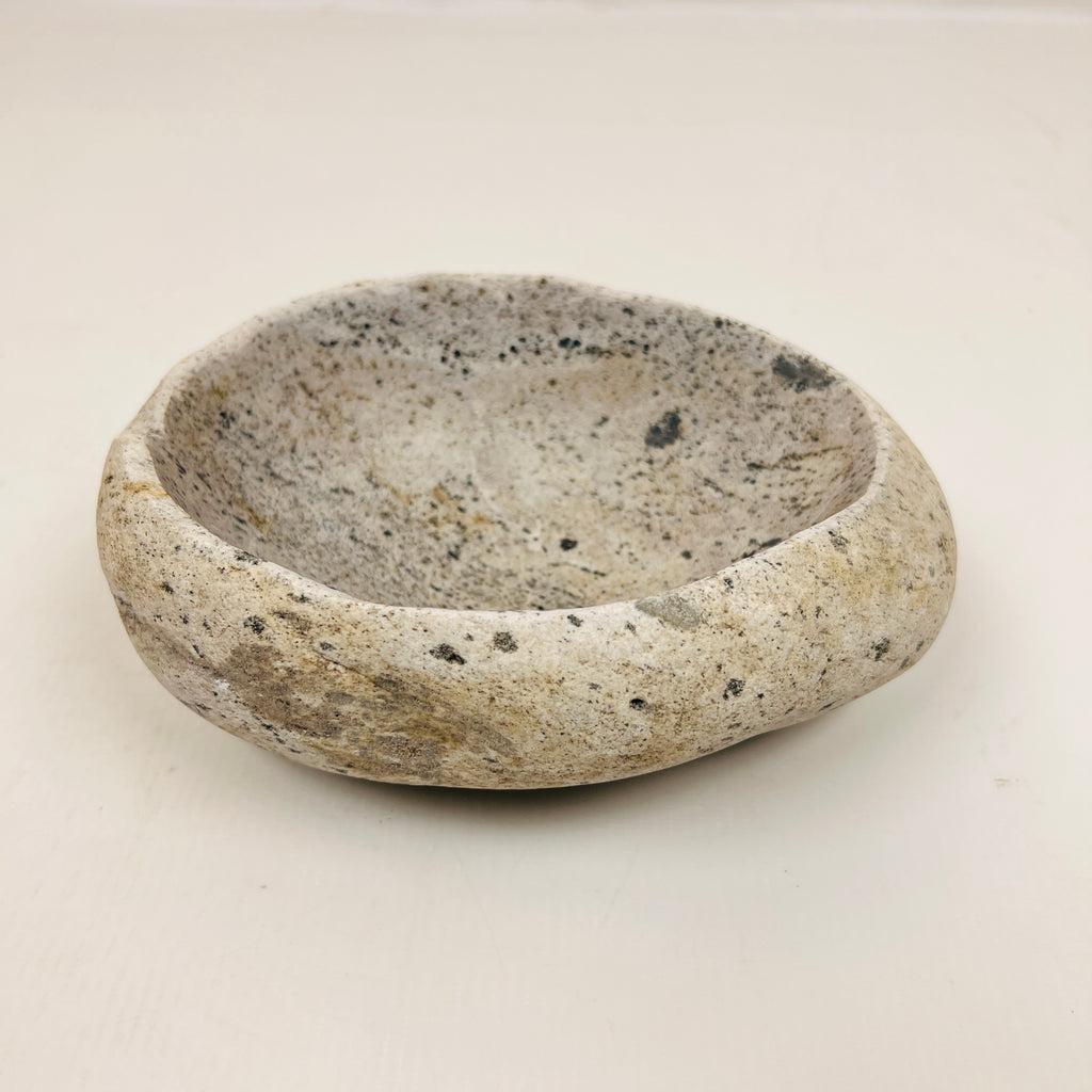 Spotted Eggshell Bowl