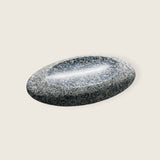 Riverstone Stone Black Dotted Soap Dish