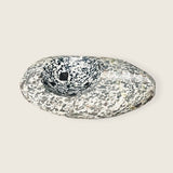 Grain Spotted Ash Tray - River Stone