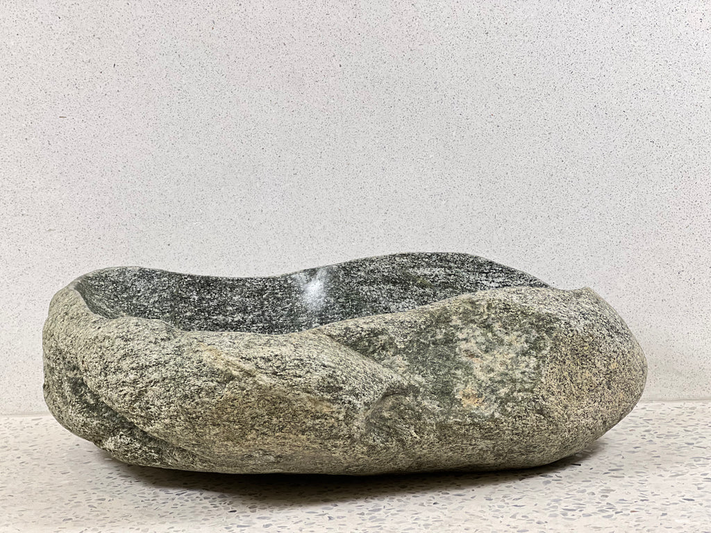 PEPPER SPOTTED RIVER STONE SINK