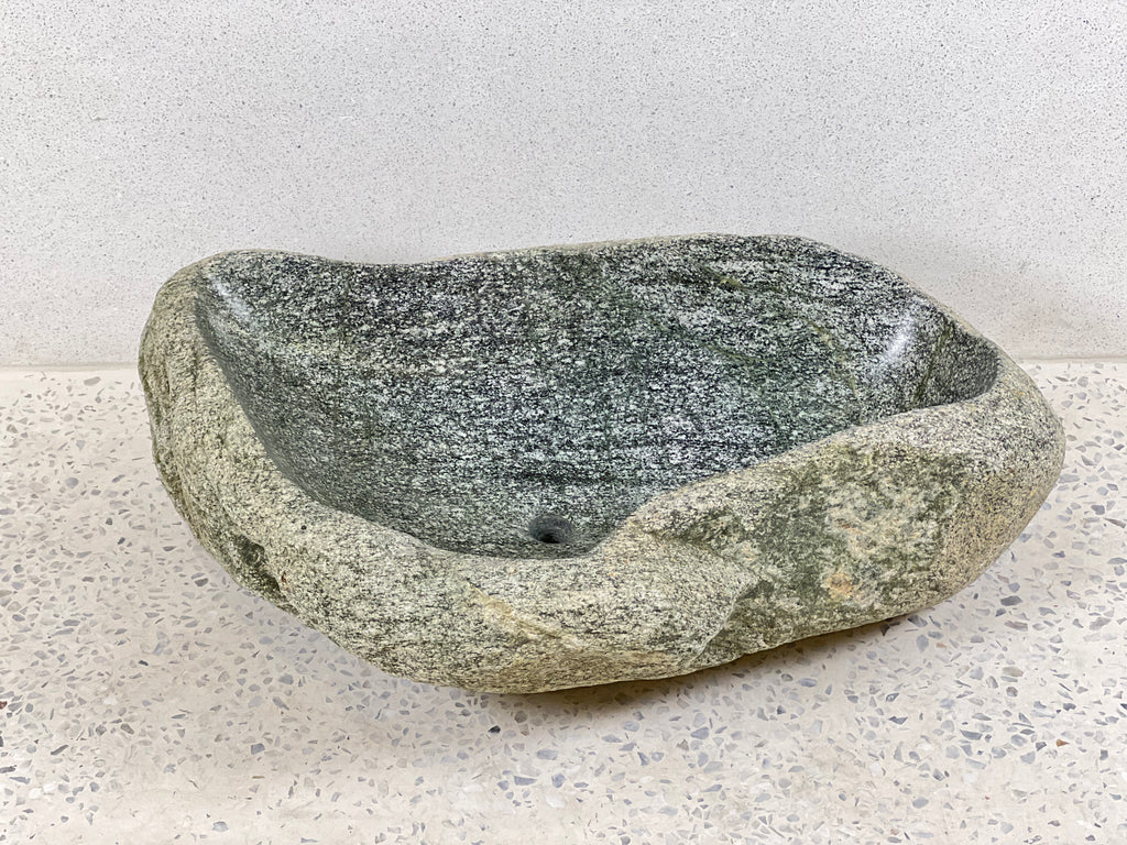 PEPPER SPOTTED RIVER STONE SINK